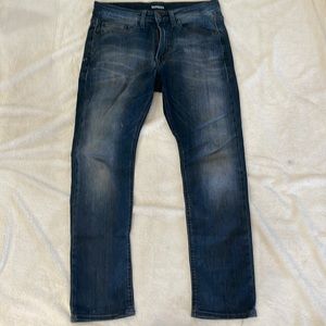 Express denim blue jeans